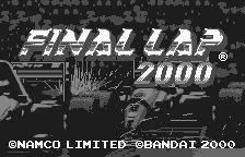 Final Lap 2000 Title Screen